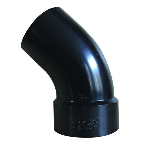 Valterra 45 STREET 1-1/2IN SPIG X HUB DWV D50-2890 - main